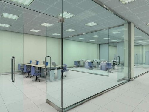 glass partition in dubai