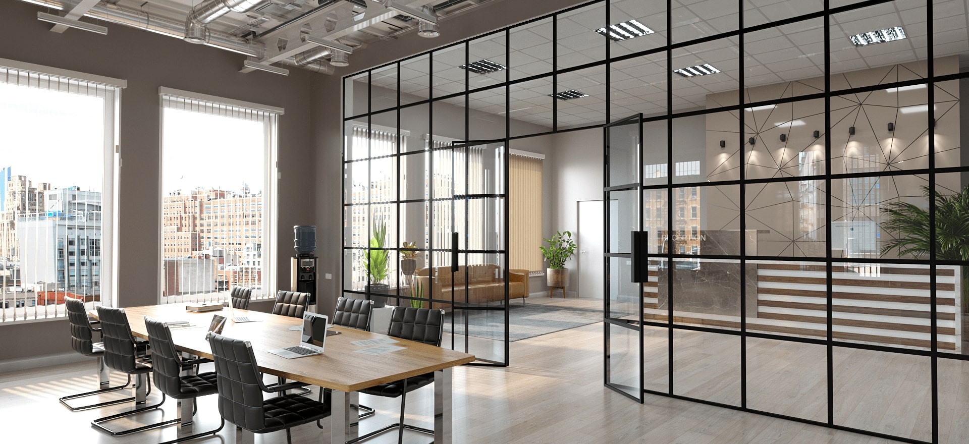 glass partition