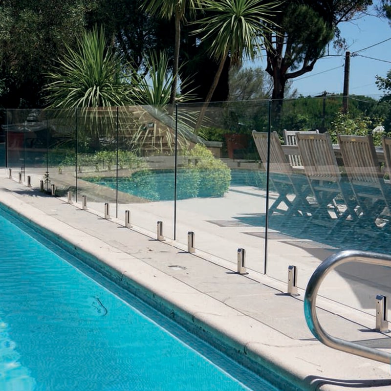 pool fencing tempered glass in dubai